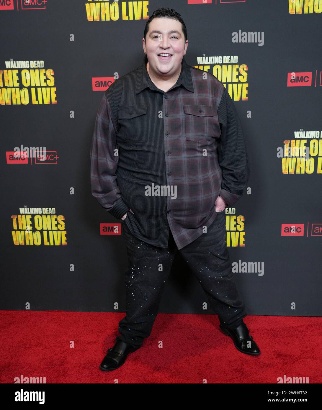 Los Angeles, USA. 07th Feb, 2024. Max Talisman arrives at the THE ...