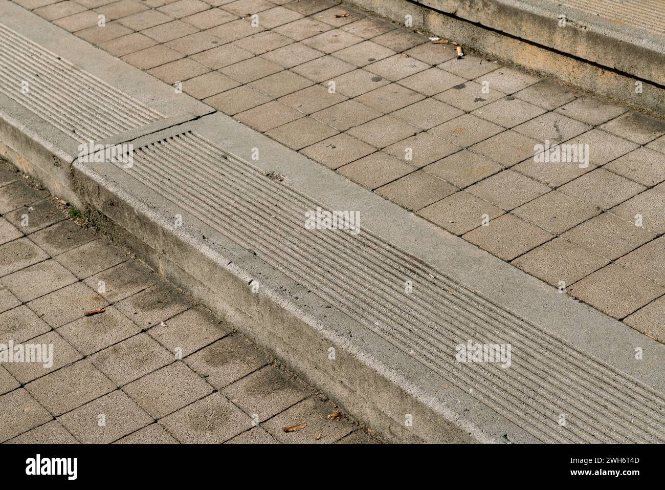 staircase with public place and public square, reinforced concrete