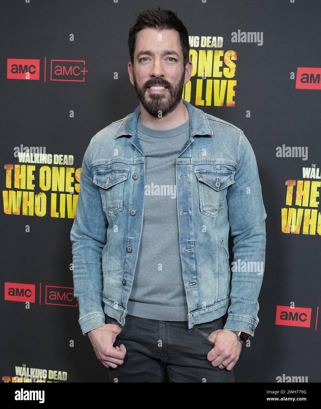 Drew Scott arrives at the THE WALKING DEAD: THE ONES WHO LIVE Premiere