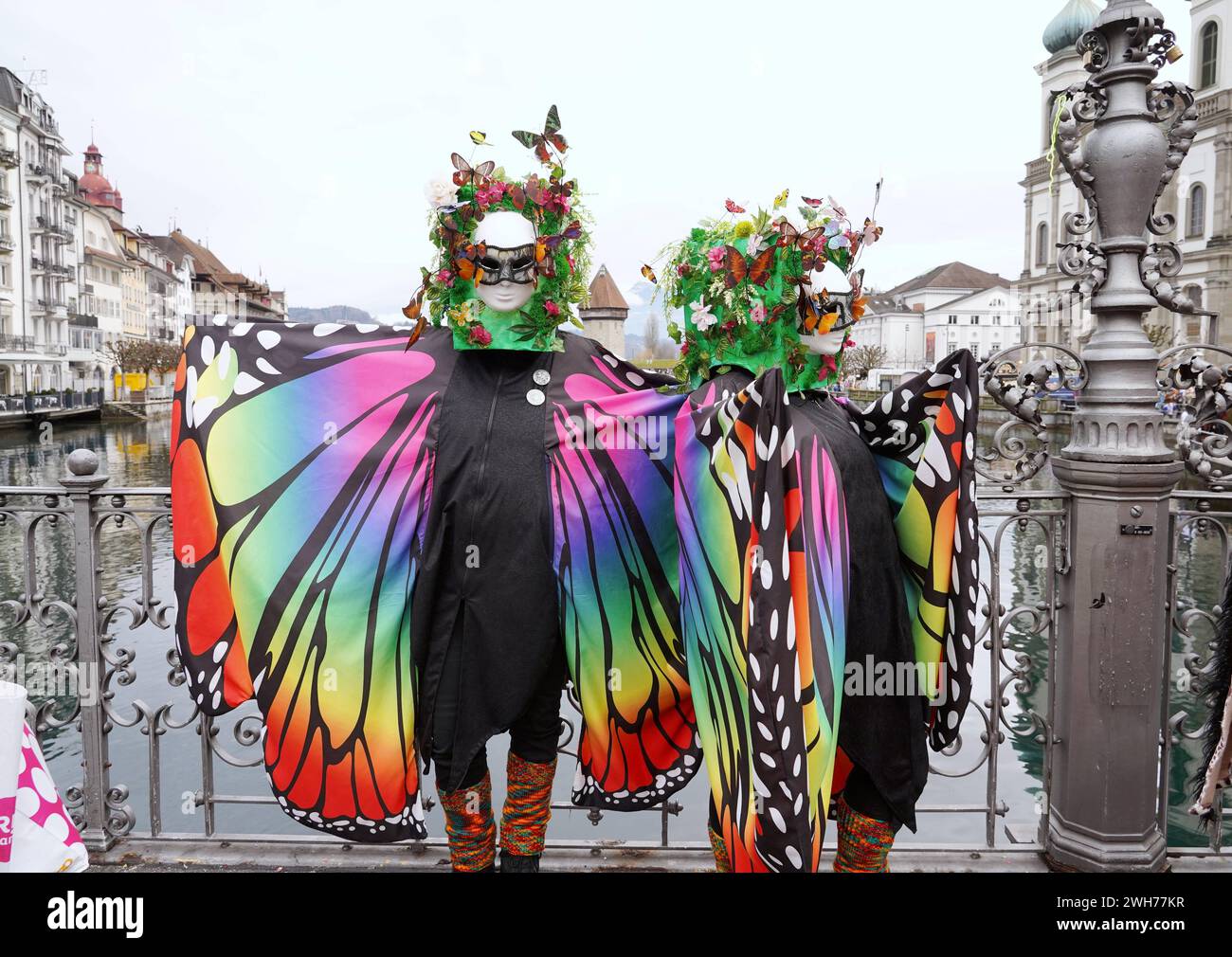  Foto zu Anton Geisser 08.02.2024 Schweiz, Schmutziger Donnerstag. Luzerner 