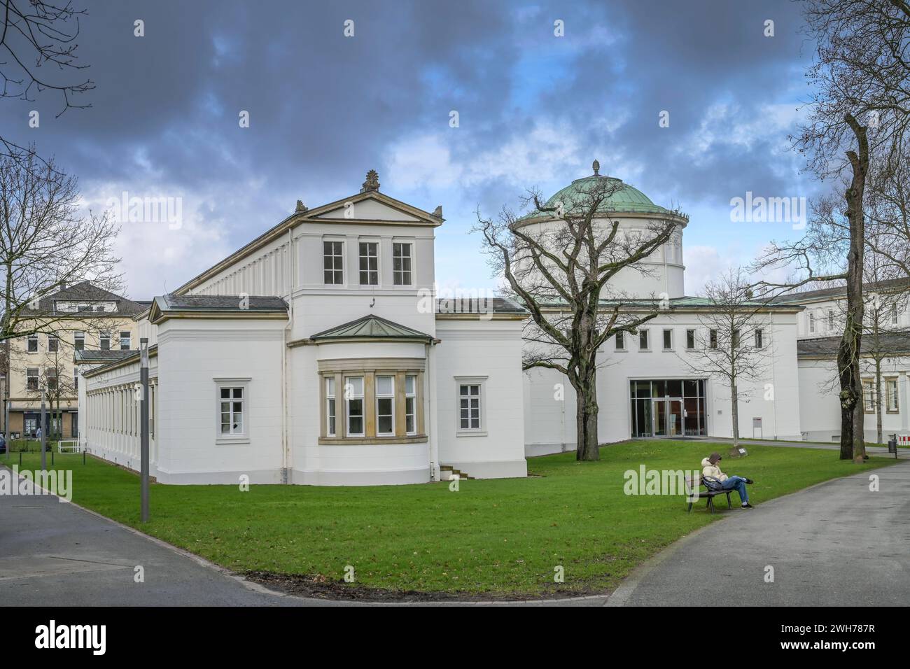 Badehaus I, Kurpark, Bad Oeynhausen, Nordrhein-Westfalen, Deutschland ...