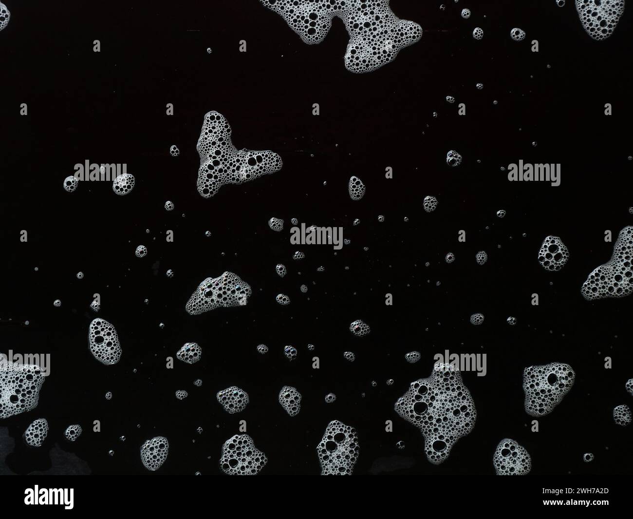 Black foam texture hi-res stock photography and images - Alamy