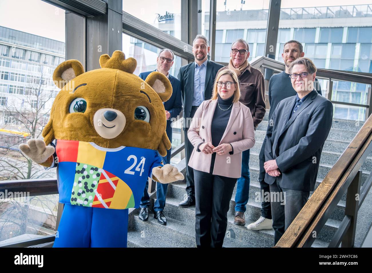 Fan Zone Augustusplatz zur UEFA EURO 2024Ã in Leipzig Ein zentraler