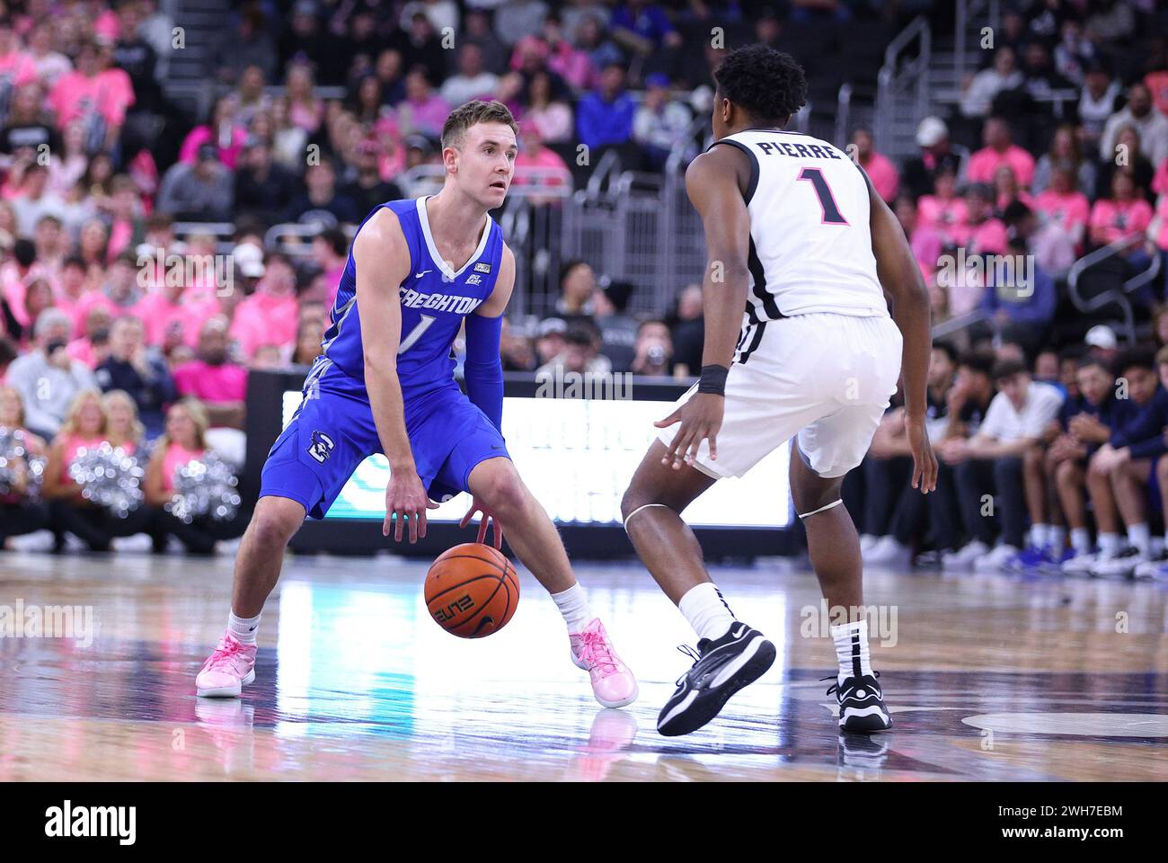 PROVIDENCE, RI FEBRUARY 07 Creighton Bluejays guard Steven Ashworth