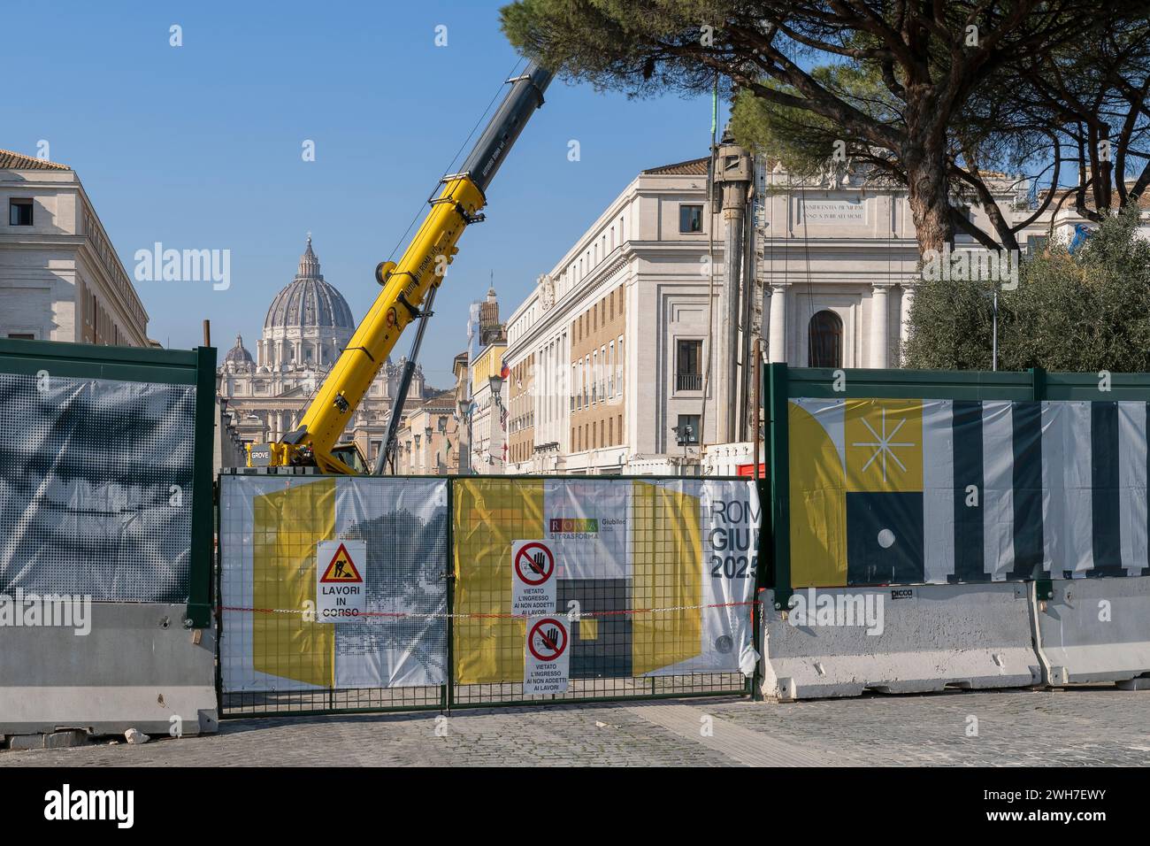 Jubilee 2025 works st peters basilica hires stock photography and images Alamy