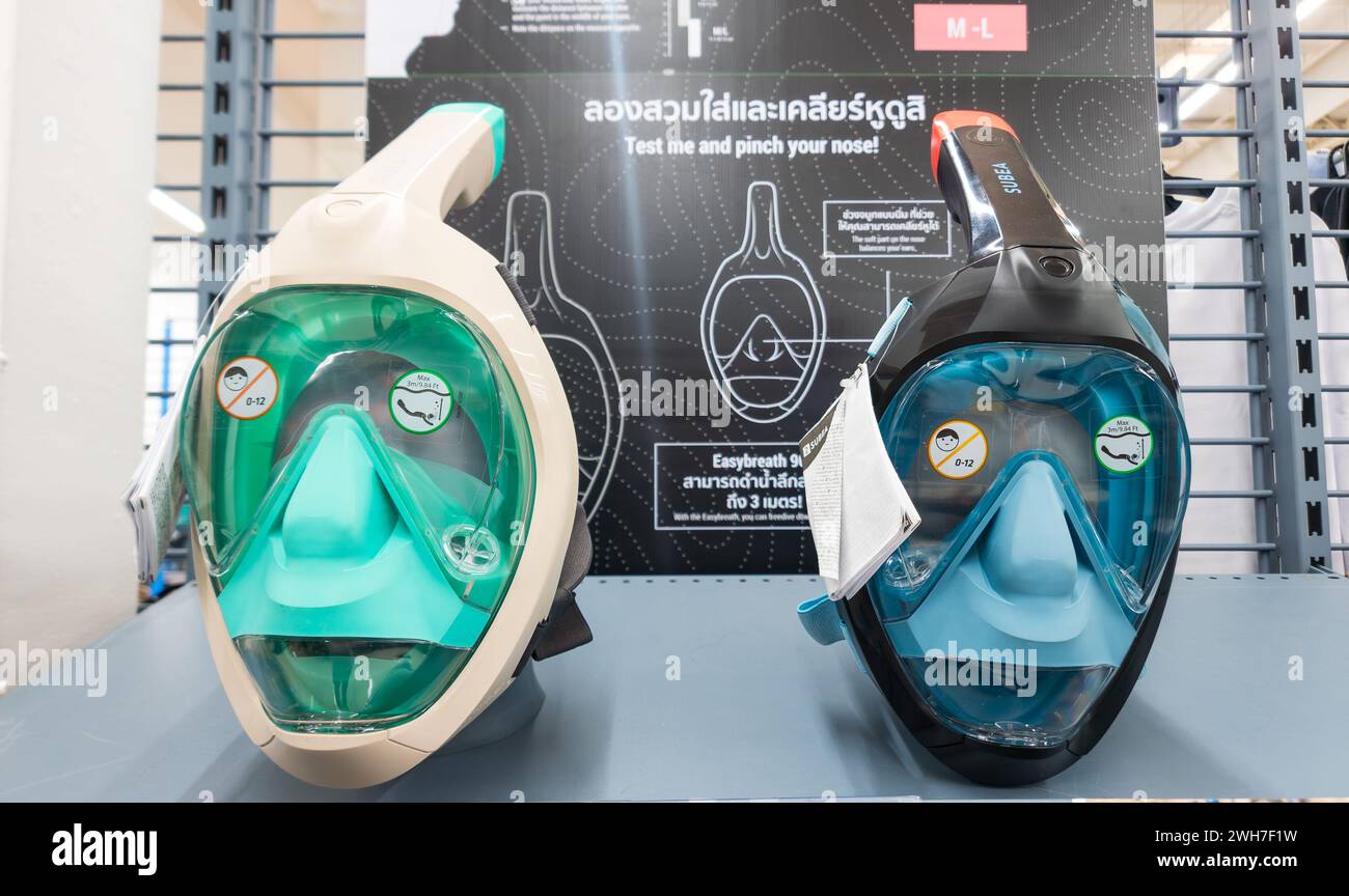 Bangkok, Thailand - January 21, 2024: Easy breath Surface Mask for ...