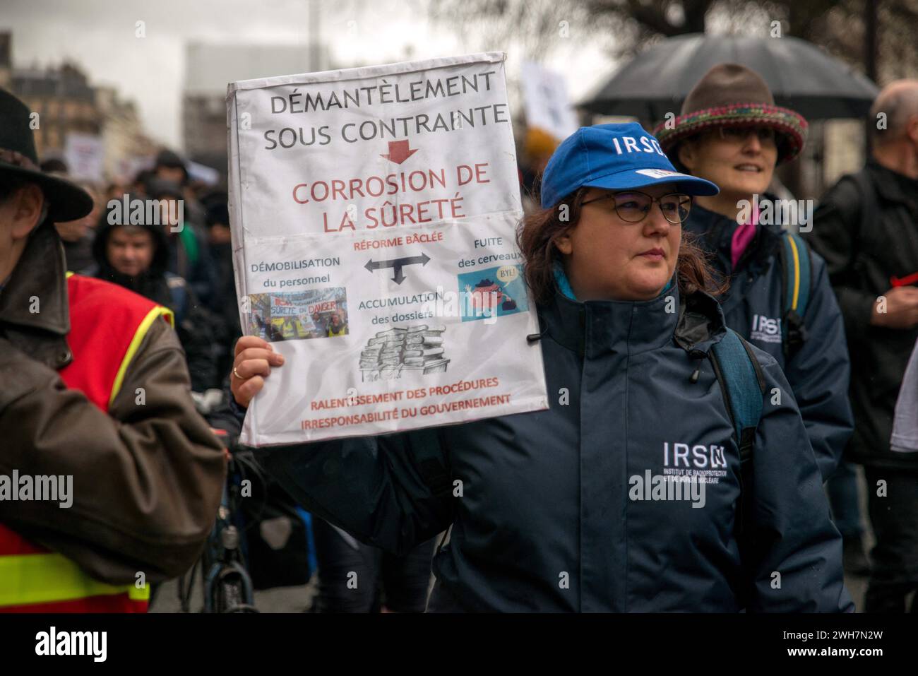 At The Call Of The IRSN Inter-union, Hundreds Of People Demonstrated ...