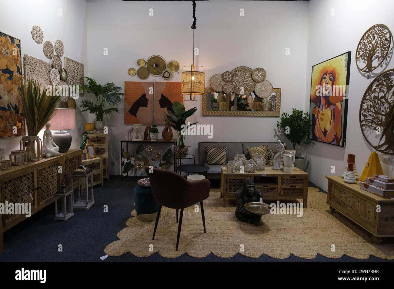Decorative Elements Are Shown At The Intergift 2024 International Decoration Exhibition At Ifema In Madrid February 8 2024 In Madrid Spain Photo By Oscar Gonzalezsipa Usa Photo By Oscar Gonzalezsipa Usa 2WH7RHR 