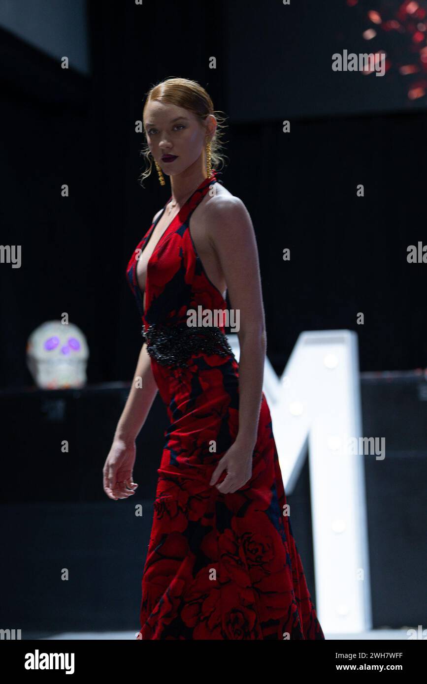 New York, New York, USA. 7th Feb, 2024. (NEW) Mexico Fashion World