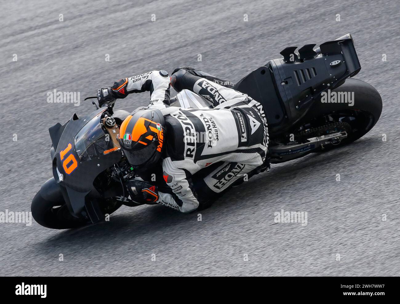 Kuala Lumpur, Malaysia. 08th Feb, 2024. Italian rider Luca Marini of