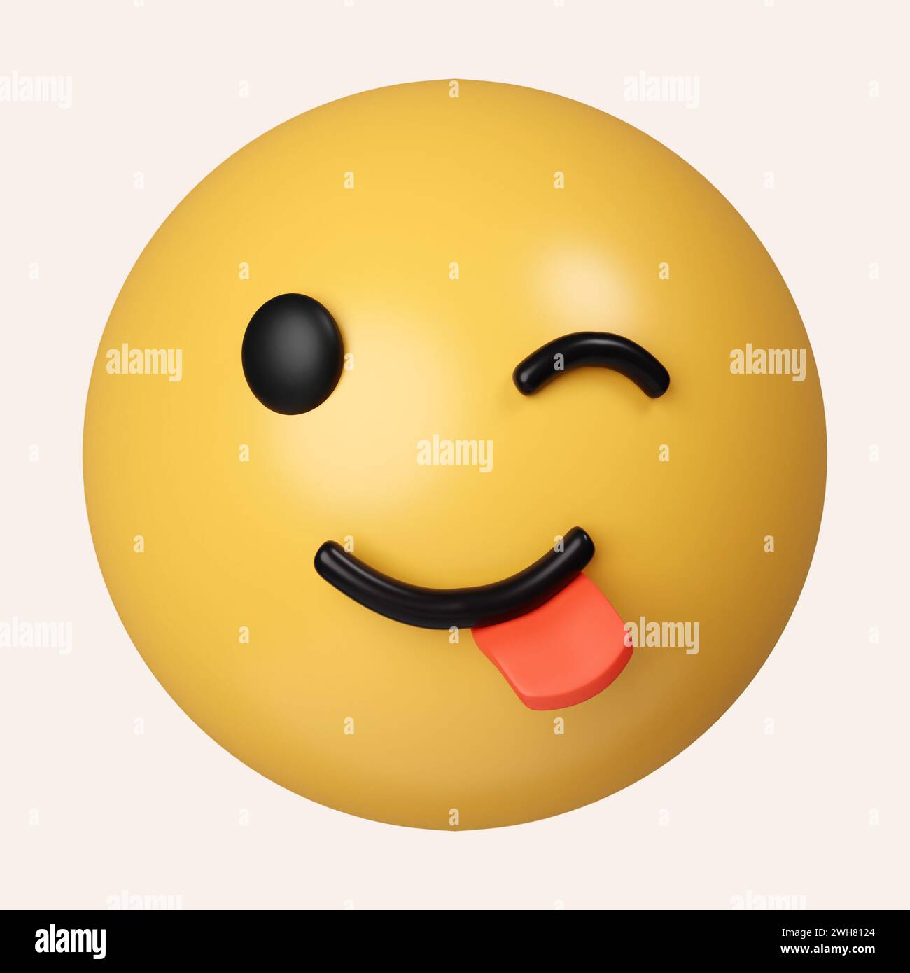 Cartoon face licking lips hires stock photography and images Alamy