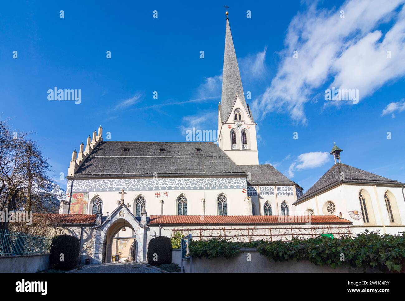 church Imst Imst Imst Tirol, Tyrol Austria Stock Photo