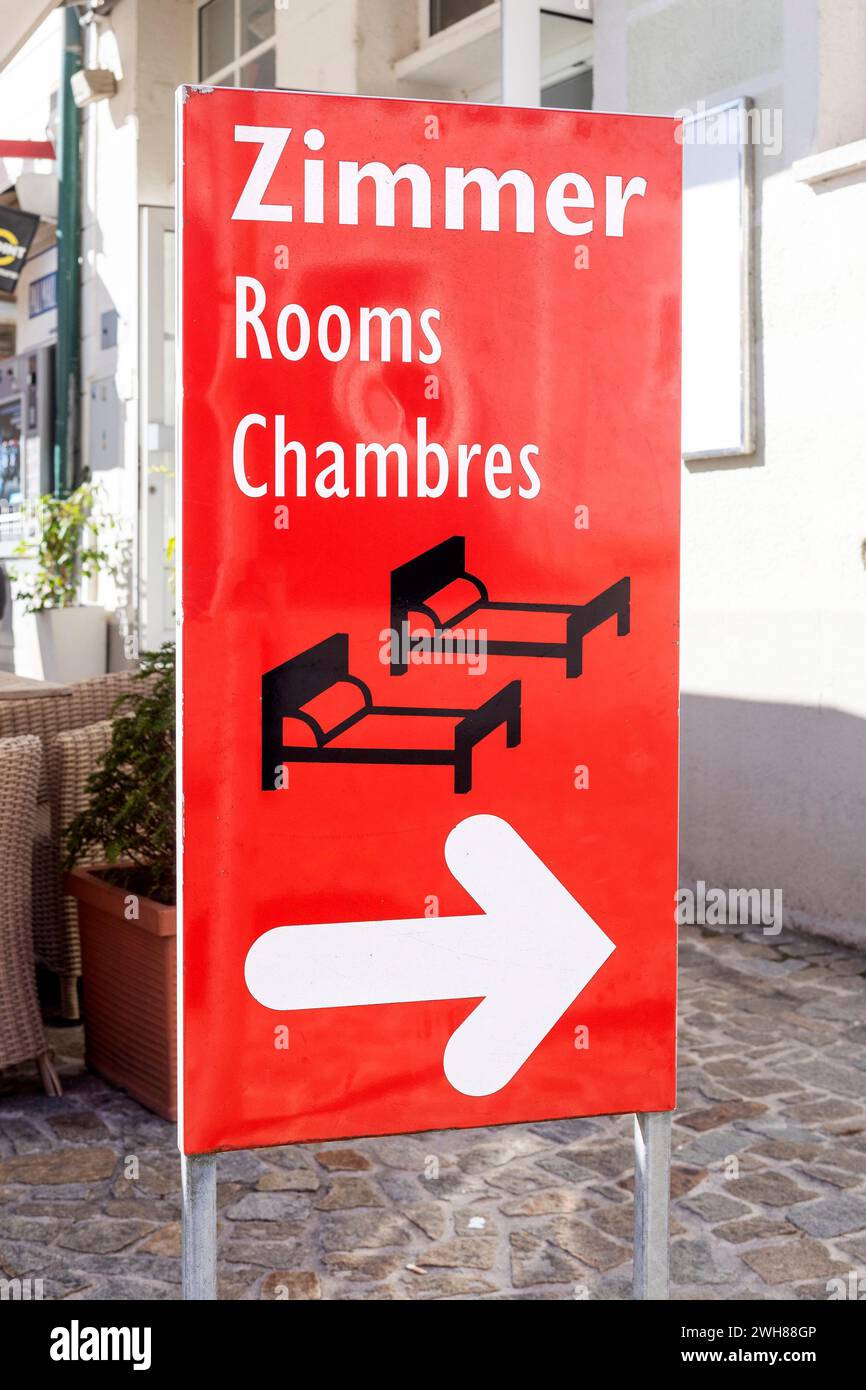 Sign, Rooms Chambres Free Stock Photo