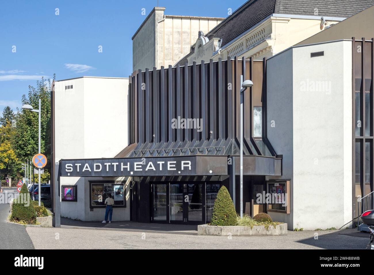 City Theatre In Steyr, Upper Austria, Austria Stock Photo