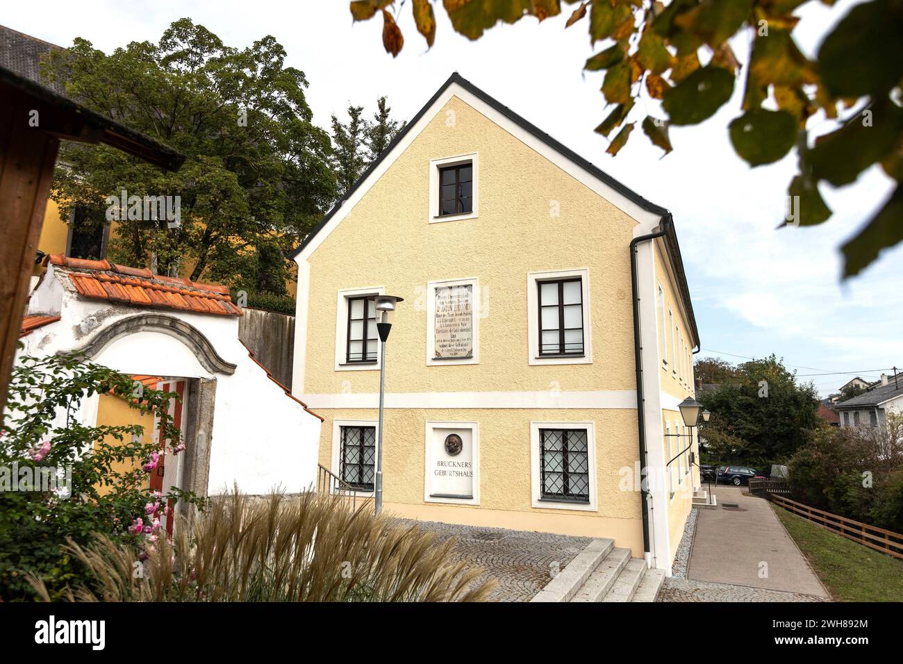 Anton Bruckner, Birthplace And Museum, Ansfelden, Upper Austria, Austria Stock Photo