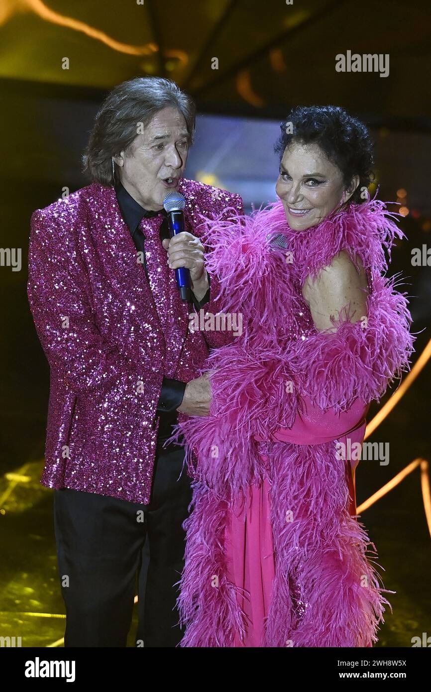 Ricchi e Poveri performs during the 74th edition of the SANREMO Italian ...
