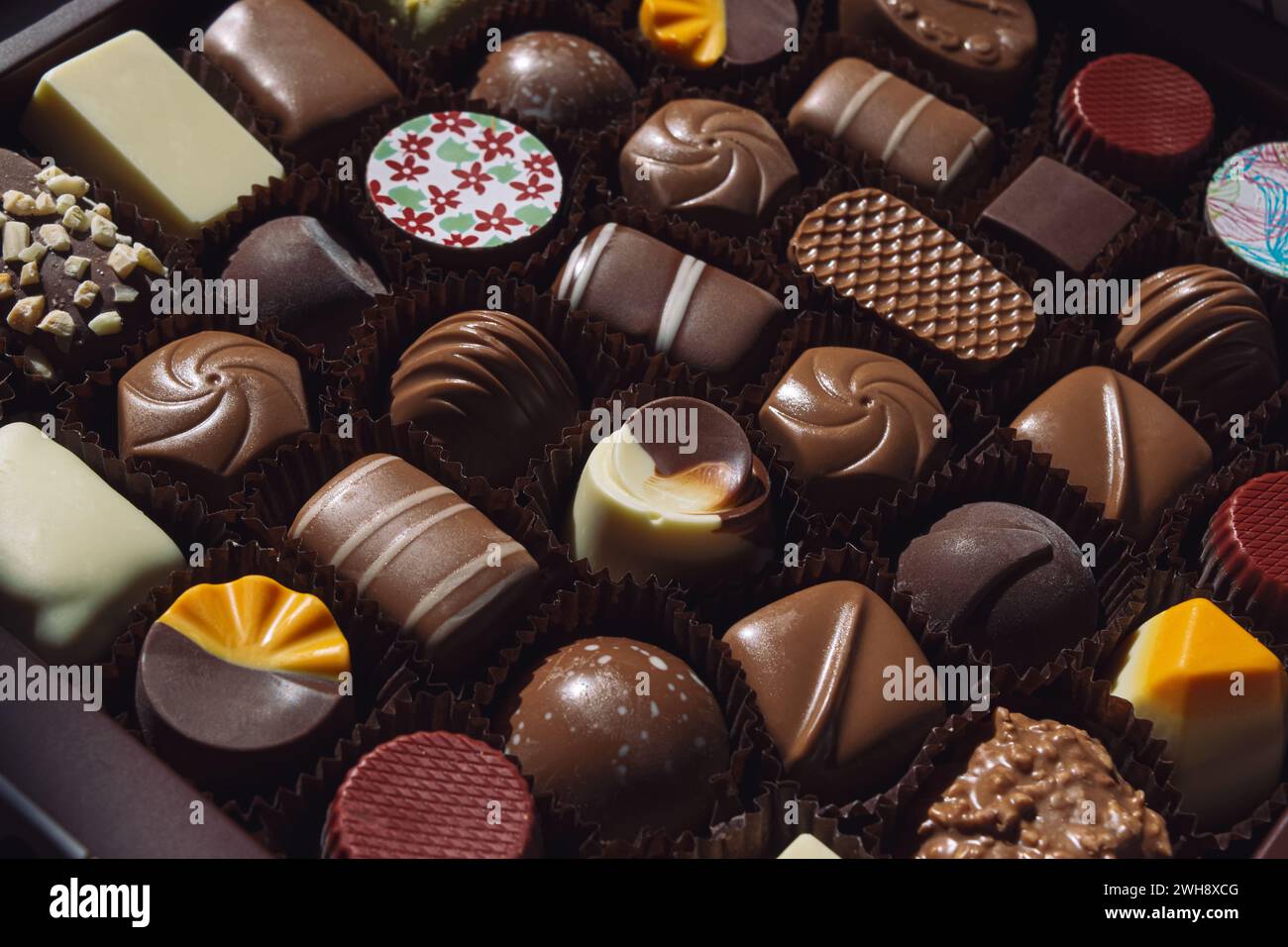 Chocolate Box Stock Photo