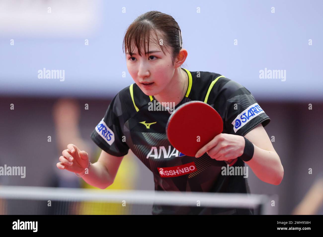 Tokyo, Japan. 8th Feb, 2024. Hina Hayata (JPN) Table Tennis : Official ...