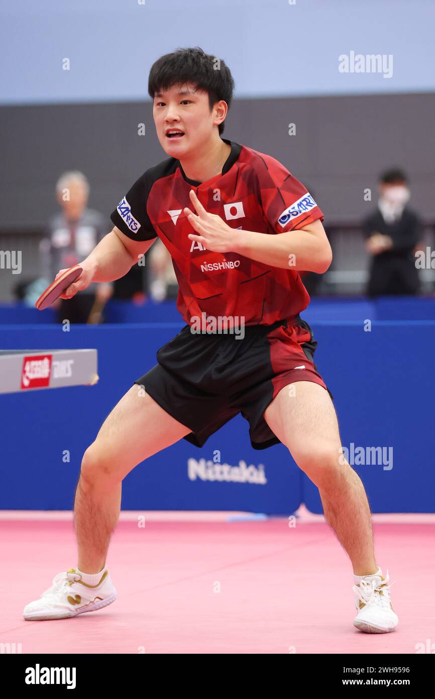 Tomokazu Harimoto (JPN), FEBRUARY 8, 2024 Table Tennis Official