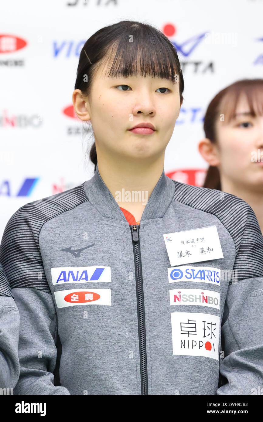 Miwa Harimoto (JPN), FEBRUARY 8, 2025 Table Tennis Official