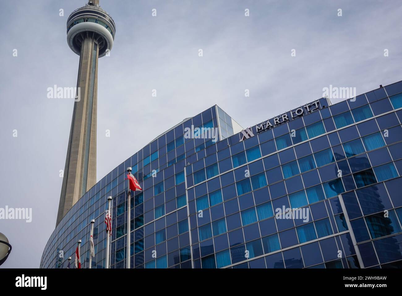 Toronto Marriott Hotel Stock Photo