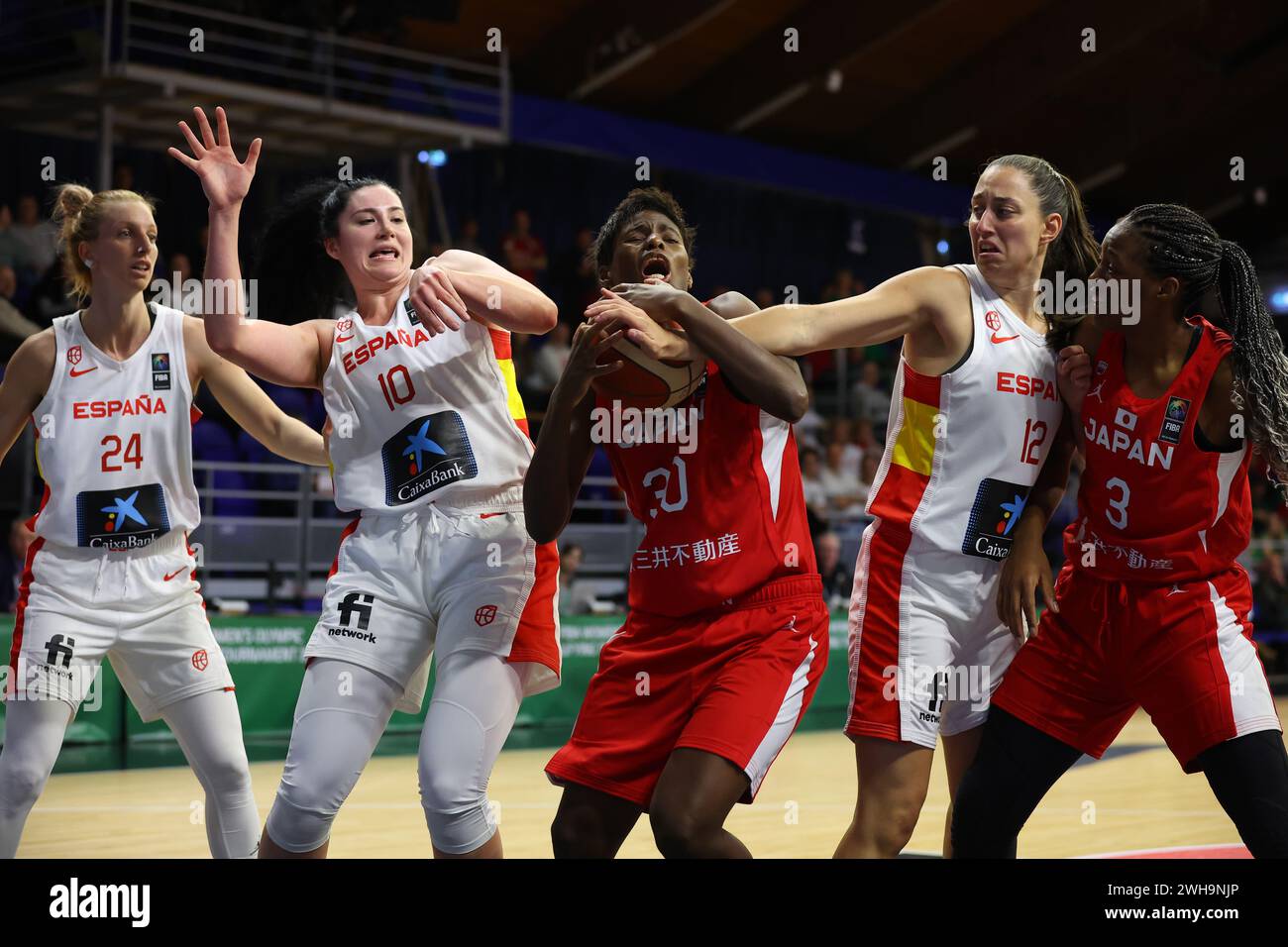 Evelyn Mawuli (JPN), FEBRUARY 8, 2024 Basketball FIBA Women's