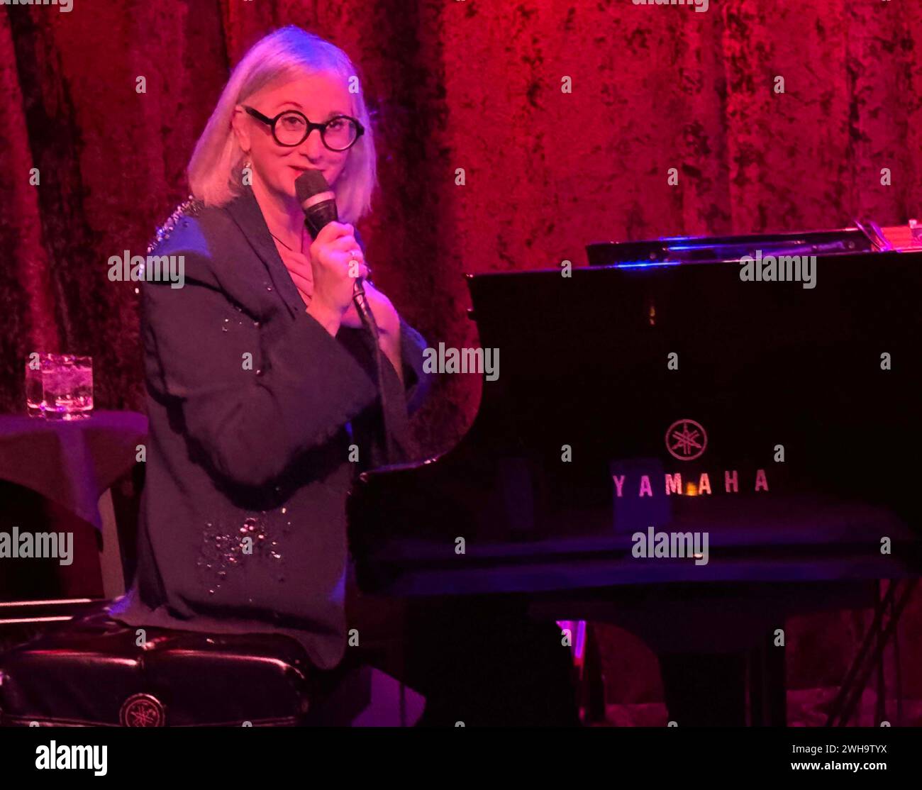 February 8, 2024, New York, New York, USA: Pianist/composer RENEE 