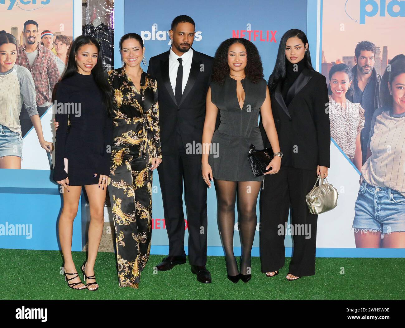 Hollywood, USA. 08th Feb, 2024. Samara Saraiva, Damon Wayans Jr arrives