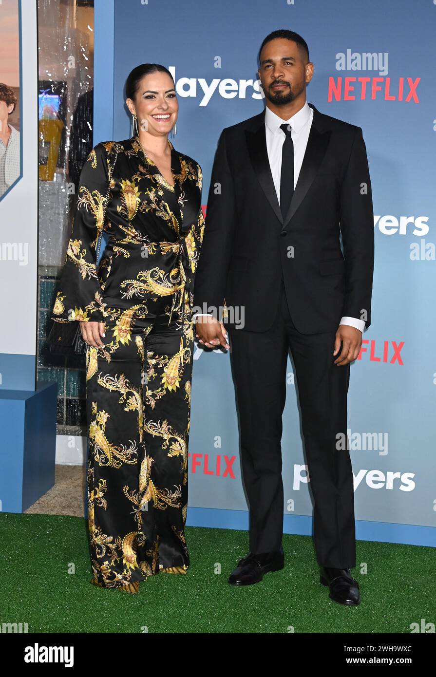 Samara Player Hollywood, USA. 08th Feb, 2024. Damon Wayans Jr. and Samara Saraiva ...