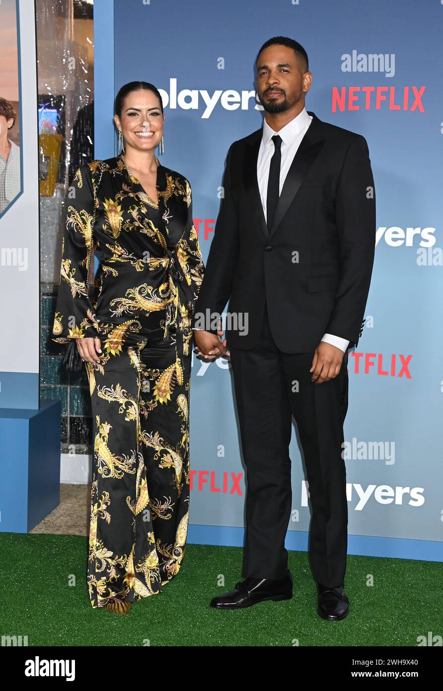 Samara Player Hollywood, USA. 08th Feb, 2024. Damon Wayans Jr. and Samara Saraiva ...