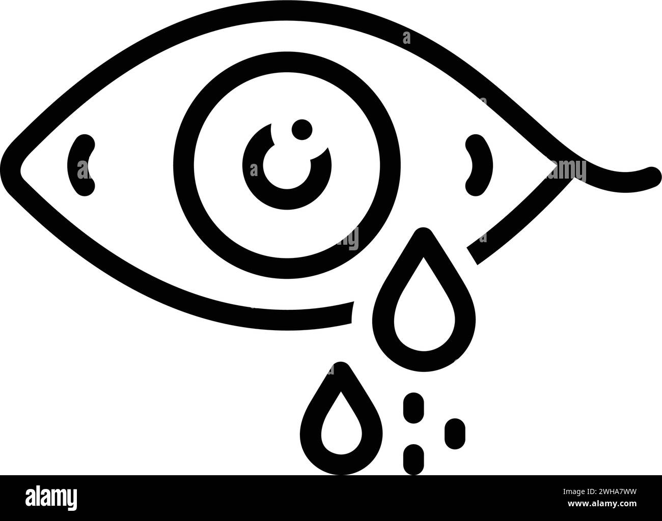 Salt tears Stock Vector Images Alamy