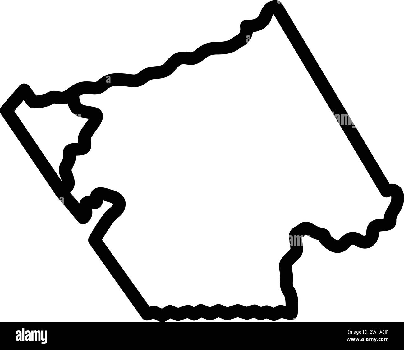 Map of carroll Cut Out Stock Images & Pictures Alamy