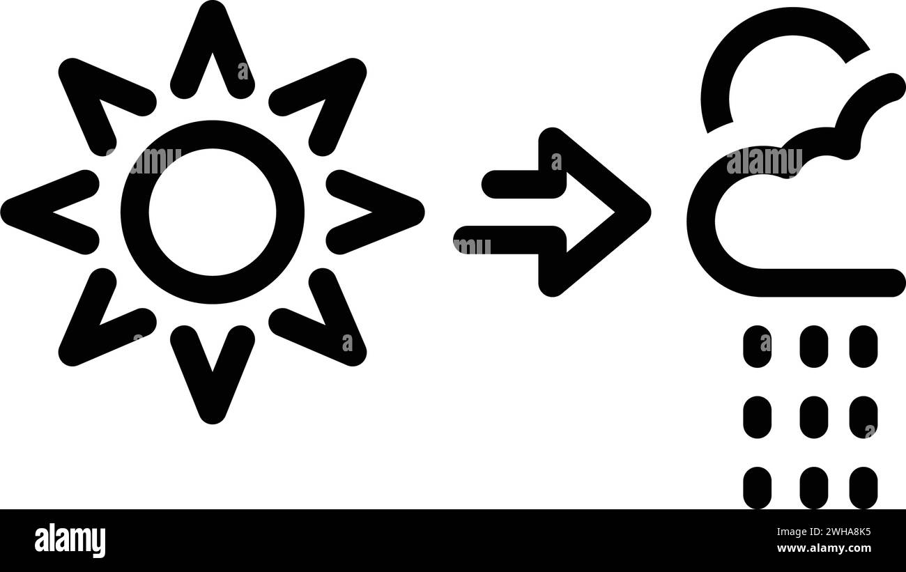 Climate change logo Black and White Stock Photos & Images - Alamy