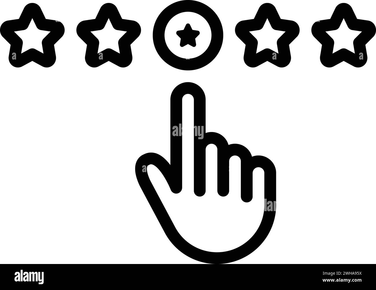 Icon for rate Stock Vector Image & Art - Alamy