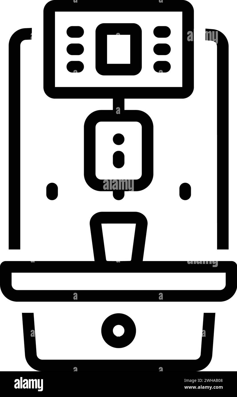 Icon for machine,coffee maker,appliance Stock Vector