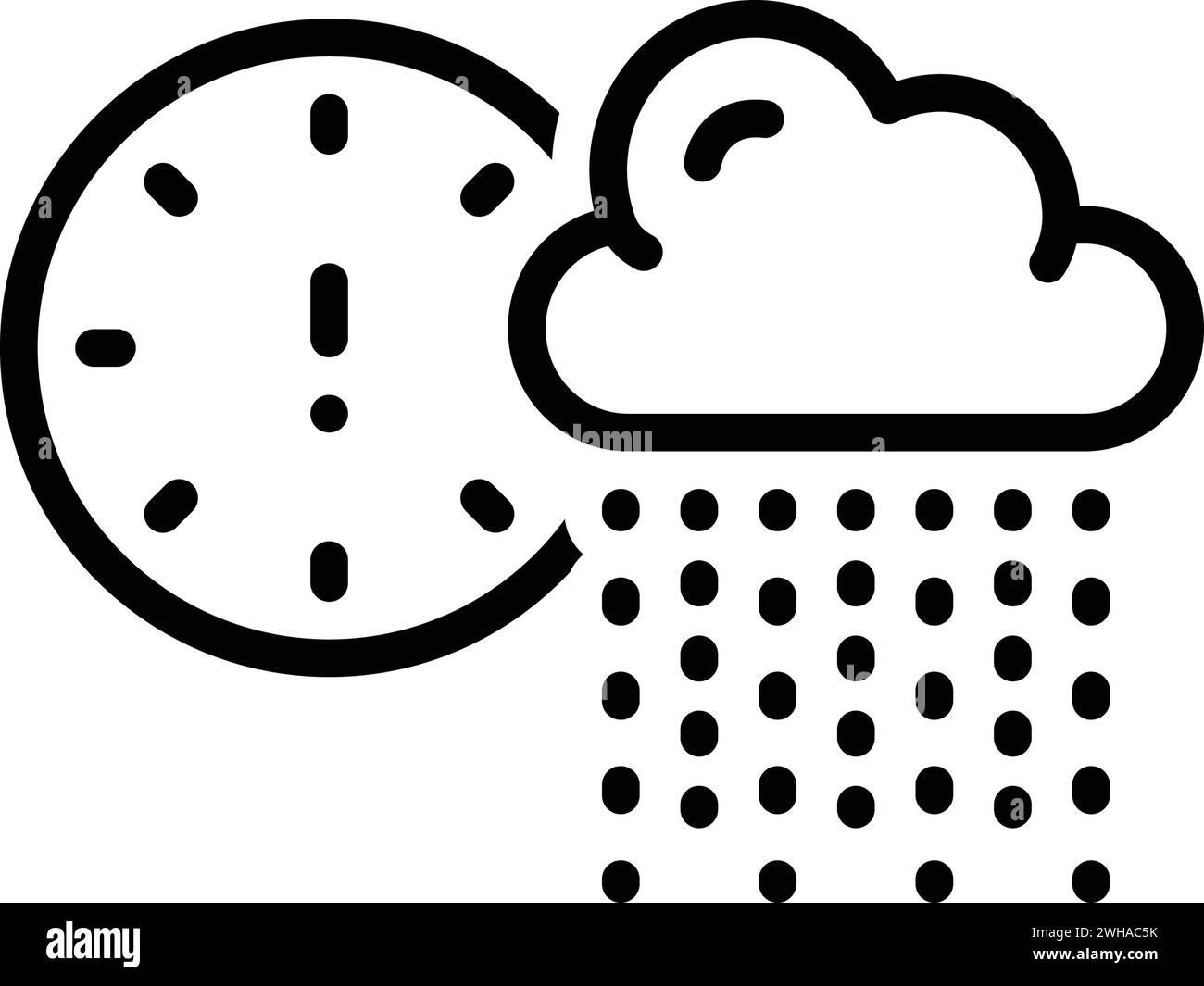 Icon for shortly,presently Stock Vector