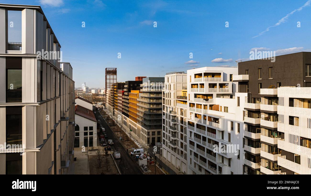 CAPTION CORRECTION An Aerial View Of Paris 2024 Olympic Village On   Caption Correction An Aerial View Of Paris 2024 Olympic Village On January 31 2024 In Saint Denis Paris Outskirts France With The Paris 2024 Olympic Games A Few Months Construction For The Village That Will Host Some 14000 Athletes Is In Full Swing In The Seine Saint Denis Department Which Is The Poorest In Mainland France Solideo The Public Institution In Charge Of Construction For The Olympics Is Promising That The Olympic Village Will Leave A Long Lasting Legacy In The Working Class Area Where 25 Percent Of Residents Live Below The Poverty Line Once The Games Are Over The Vil 2WHAJC0 