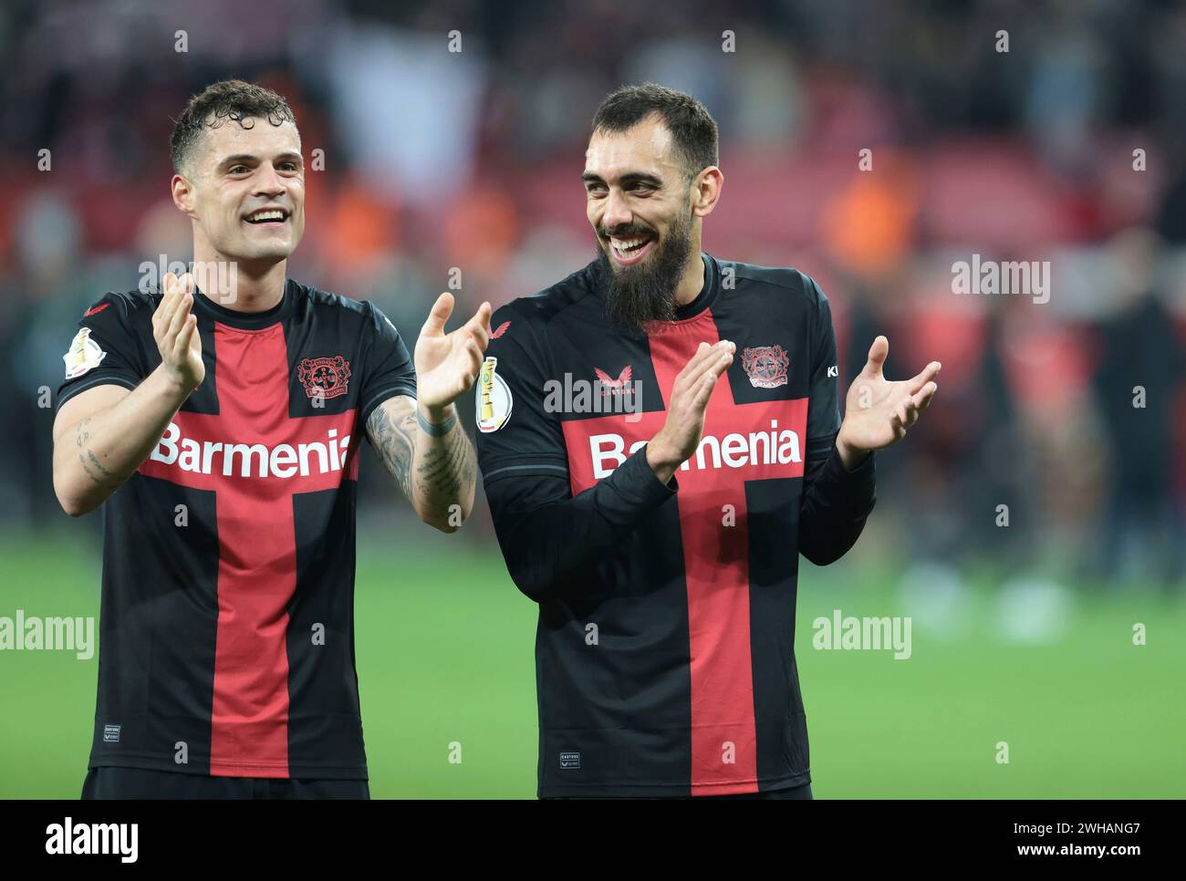 Leverkusen, Deutschland. 06th Feb, 2024. firo: 06.02.2024 Football ...