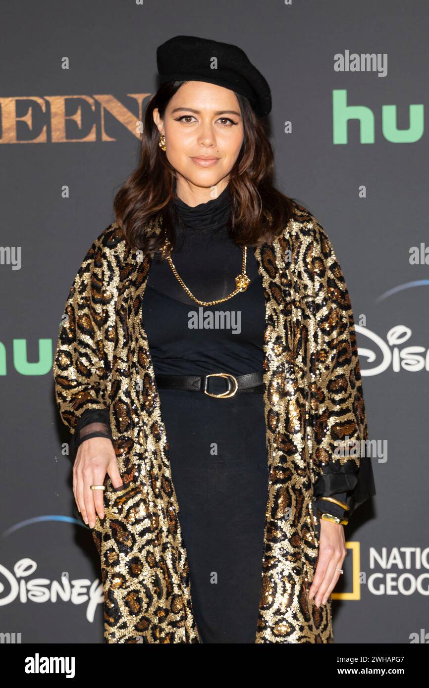 Los Angeles, USA. 08th Feb, 2024. Alyssa Diaz attends the arrivals of National Geographic's 'QUEENS' at the Academy Museum of Motion Pictures David Geffen Theater in Los Angeles, CA on February 8, 2024. (Photo by Corine Solberg/SipaUSA) Credit: Sipa USA/Alamy Live News Stock Photo