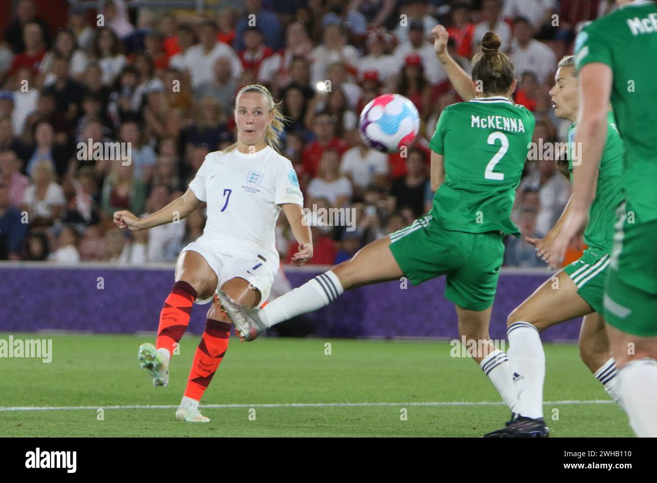 Beth Mead England v Northern Ireland UEFA Womens Euro 2022 St Marys ...