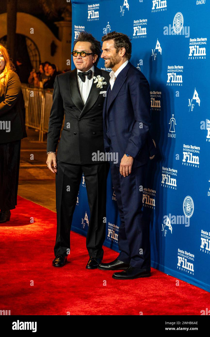 Barb Durling SBIFF Executive Director, Roger Durling and Bradley Cooper at the 39th ...