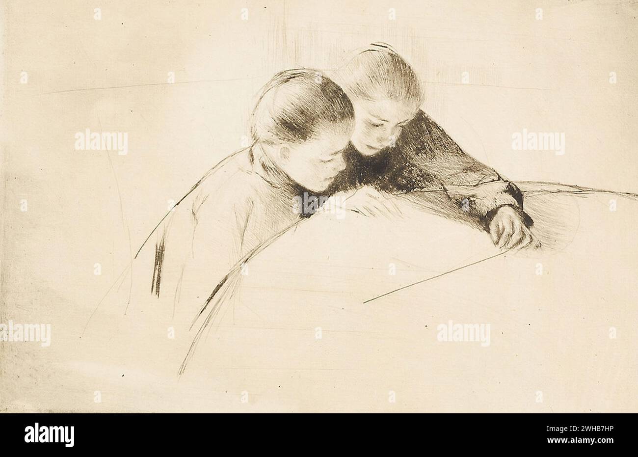 Mary Cassatt - La Carte Stock Photo