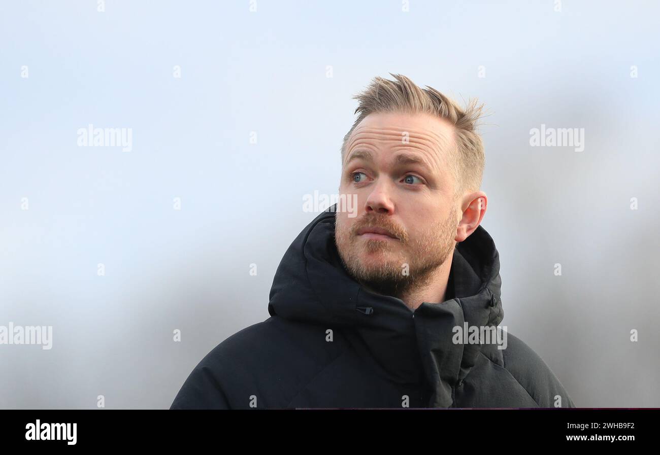 File photo dated 26-02-2023 of Arsenal manager Jonas Eidevall, who feels there are a number of issues with the women's League Cup and 'a lot of room for improvement'. Issue date: Friday February 9, 2024. Stock Photo