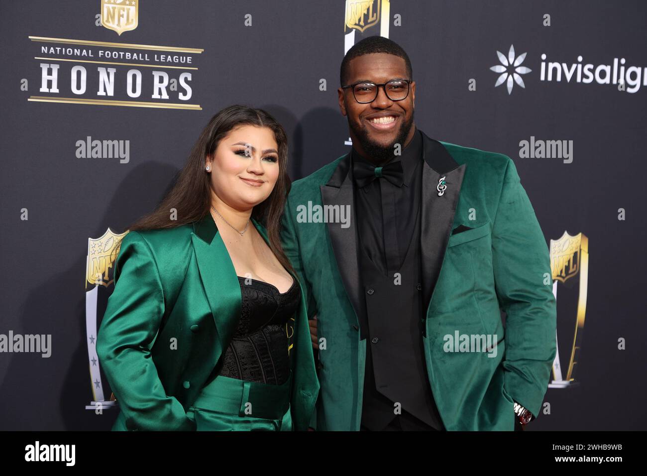 Las Vegas, United States. 08th Feb, 2024. (L-R) Alissa Villanueva and