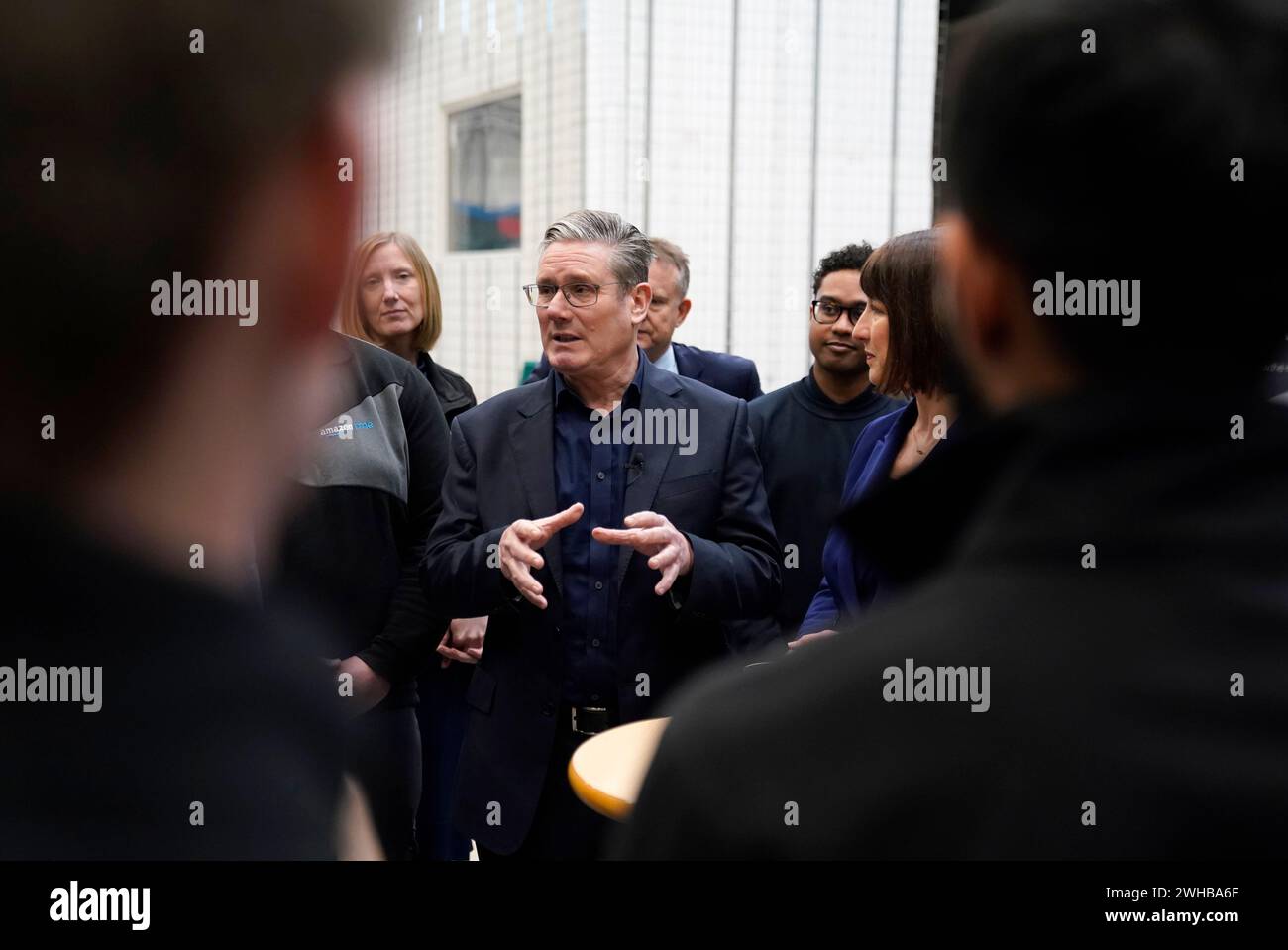 Rachel Reeves Manufacturing Labour leader Sir Keir Starmer and shadow chancellor Rachel Reeves ...