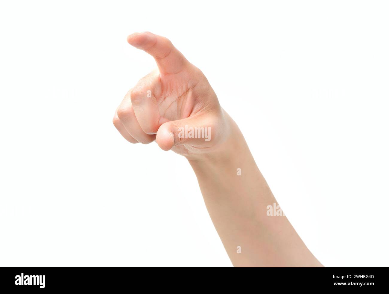 Hand one young unrecognizable caucasian Cut Out Stock Images & Pictures ...