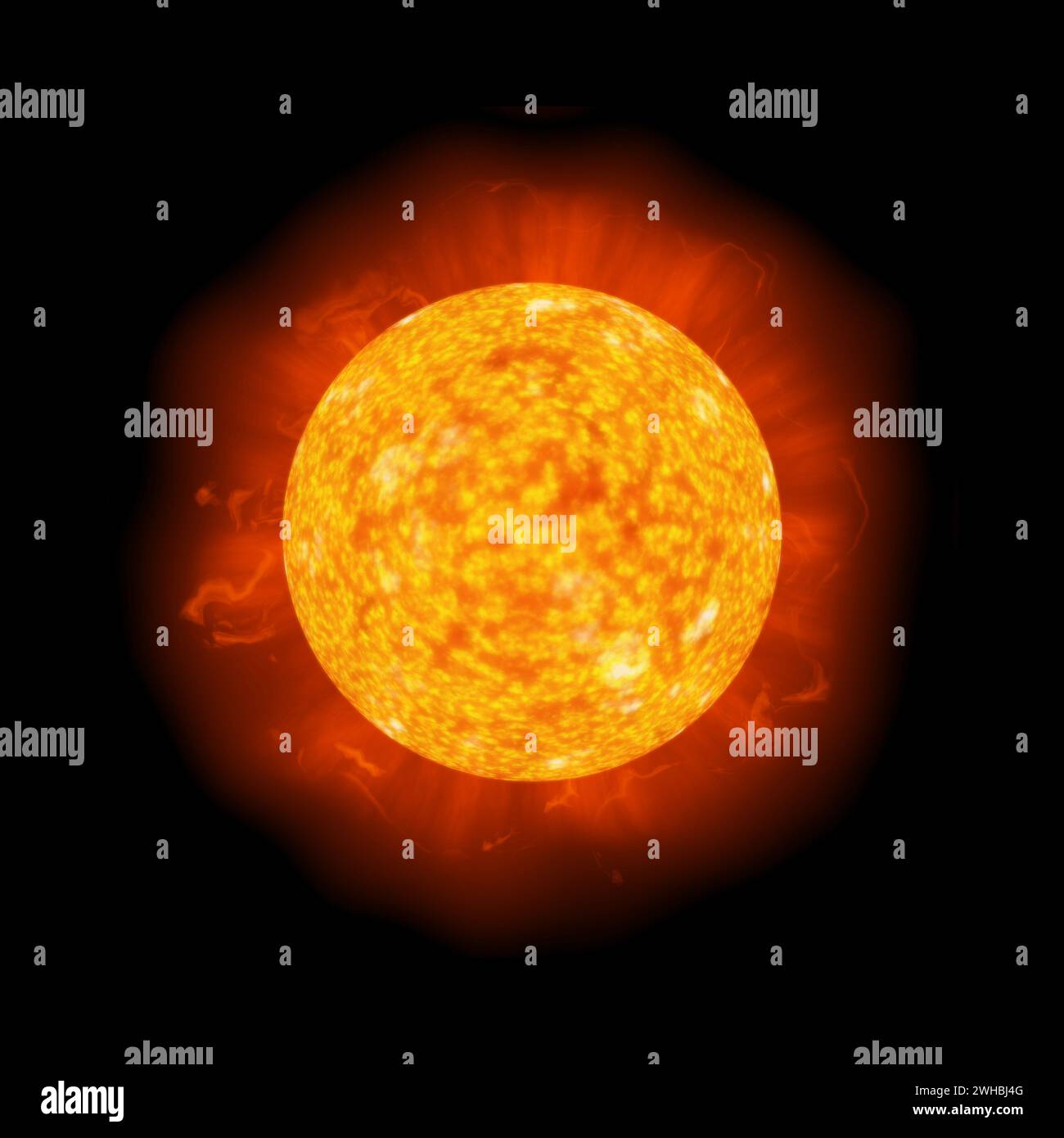 Bright shining sun isolated hi-res stock photography and images - Alamy