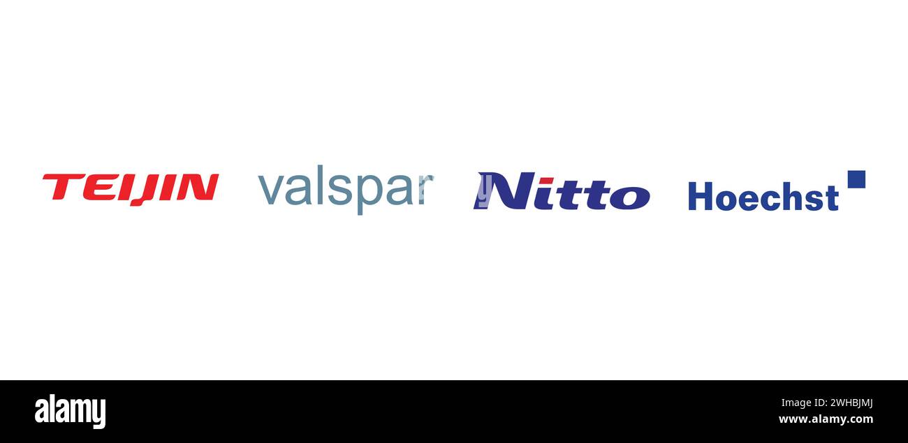 The Valspar Corporation, Hoechst, Nitto Denko, Teijin. Vector