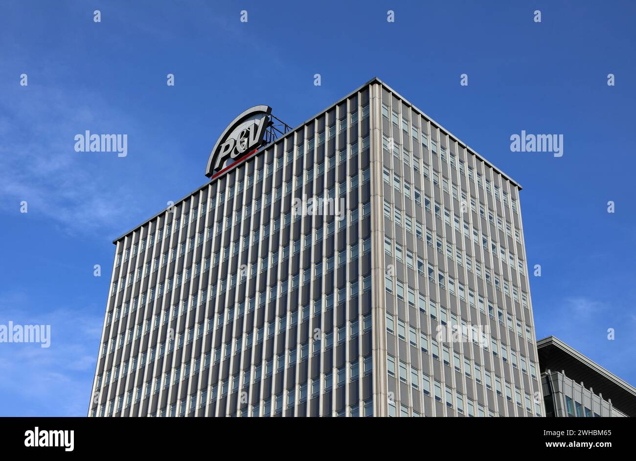 P & V building in Brussels Stock Photo