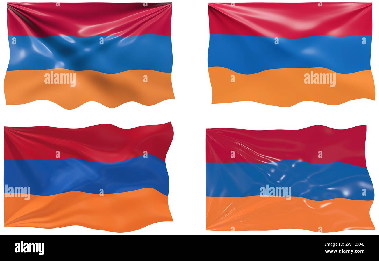Flag of Armenia Stock Photo - Alamy